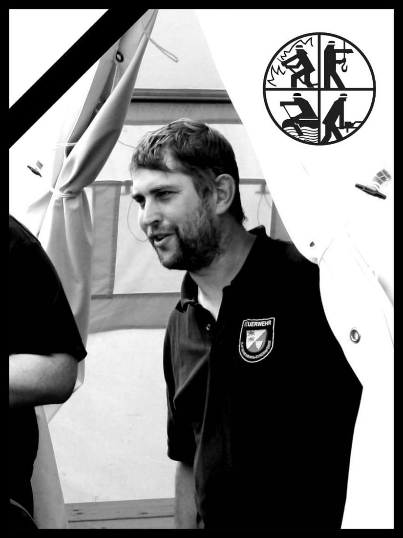 Ein Bild in schwarz-weiß von Christian Basch als Erinnerung